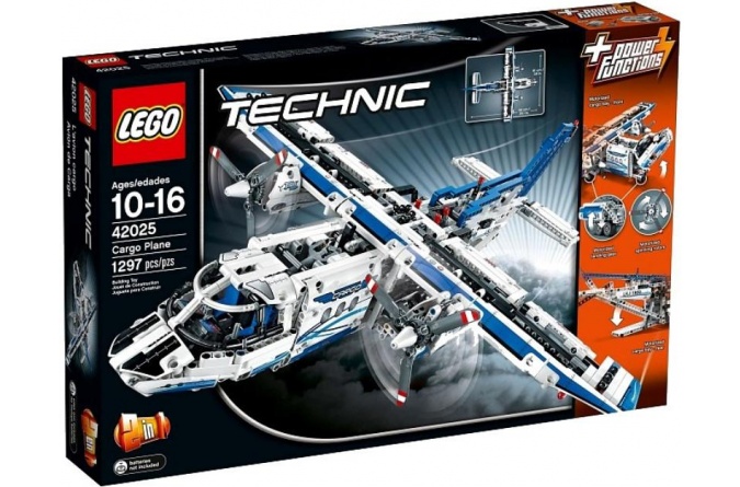 Конструктор LEGO Technic Грузовой самолет 42025 фото 6