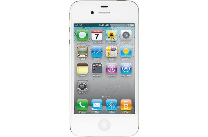 Apple iPhone 4 32Gb White фото 1